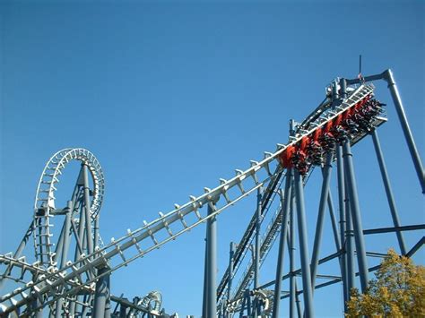 Top Gun Roller Coaster Photos, Paramount Canada's Wonderland