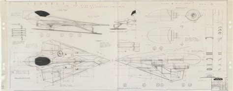 Jedi starfighter Plans | Blueprints / Cross Sections | Pinterest | War ...