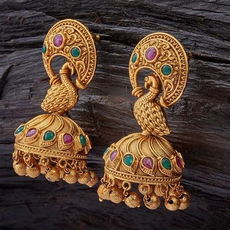 Latest Gold Jhumka Designs 2023 - Fashion Design Ideas