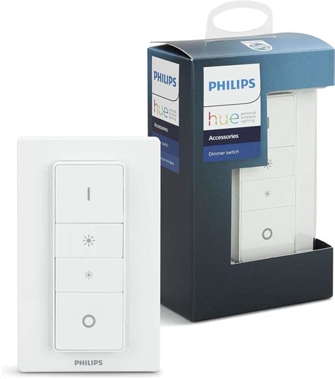 Philips Hue Smart Wireless Dimmer Switch V1 (Installation Exclusive for Philips Hue Lights ...