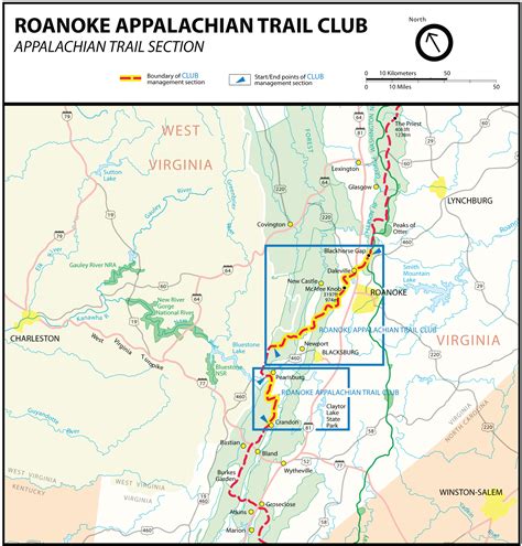 Appalachian Trail Map