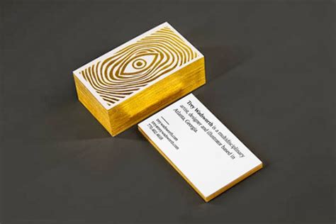 16 Gold Foil Business Cards that Stand Out from the Pack - Jayce-o-Yesta