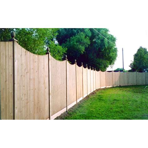 Featherboard Concave Fence Panels - Cannock Gates