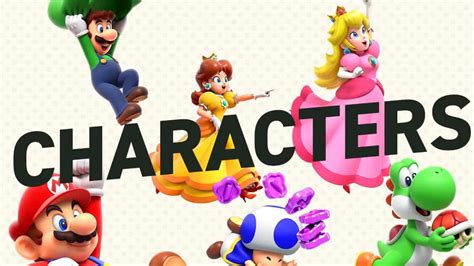 Super Mario Bros Wonder Characters - Who will you main? - N4G