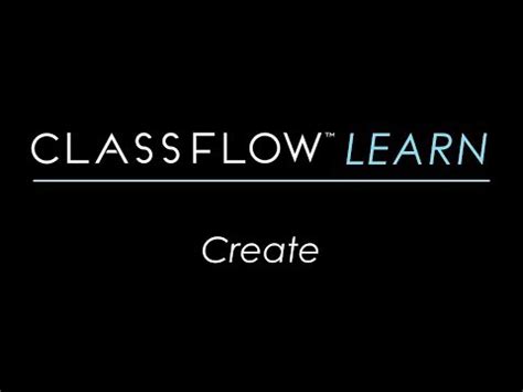 ClassFlow Help - Create - YouTube