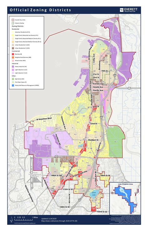 City Of Everett Zoning Map - Map With Cities