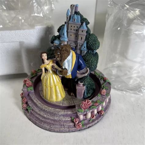 VINTAGE-DISNEY BEAUTY AND The Beast- Belle Beast Maurice Castle-Figurine $44.95 - PicClick