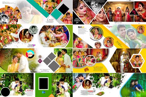 Trending Wedding Album Templates 12×36 New Collection 2021 Pack=3 (20 Page) – Eodia