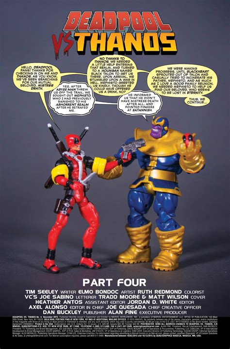 Preview: DEADPOOL VS THANOS #4 - Comic Vine