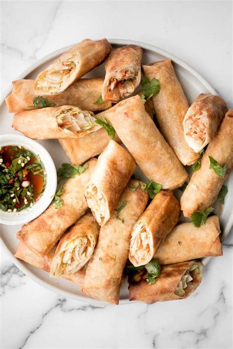 Vegetarian Lumpia (Spring Rolls) - Ahead of Thyme