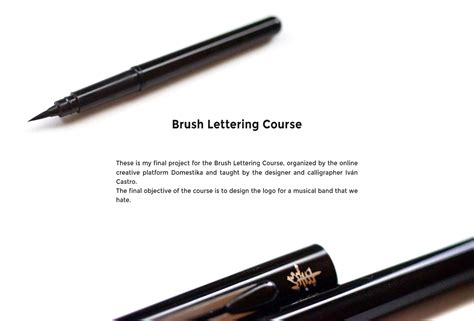 Brush Calligraphy on Behance