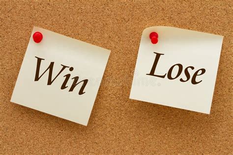 Win and lose words stock image. Image of match, risk - 32618331