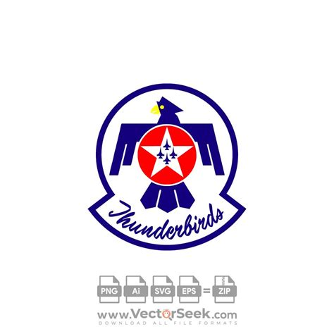 Air Force Thunderbirds Logo Vector - (.Ai .PNG .SVG .EPS Free Download)