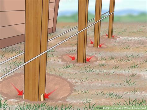 How to Install a Wood Fence Post: 2 Easy & Durable Methods | Wood fence post, Fence post, Wood fence