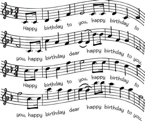 Pin by Anita Hung on Background Papers - Music | Happy birthday music, Happy birthday music ...