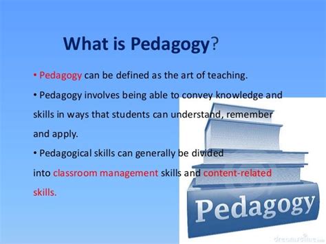 Pedagogical skills