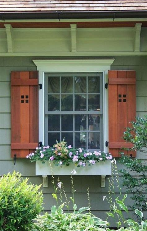 Amazing Windows Flower Boxes Design Ideas Must See14 | Exterior house colors, Window trim ...