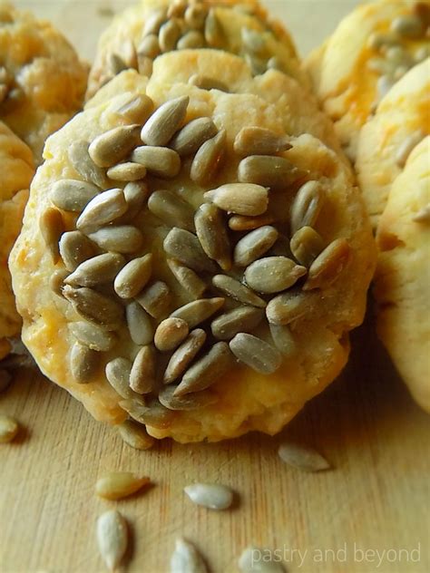 Savory Sunflower Seed Cookies - Pastry & Beyond