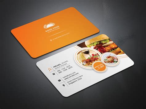 Restaurant Business Card :: Behance