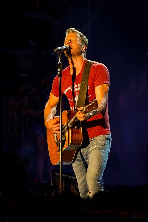 Dierks Bentley Guitar Photograph by Mike Burgquist