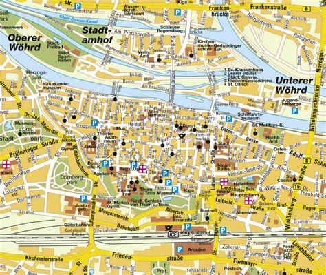 Regensburg Map - Germany