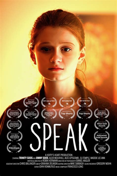 Speak Movie Poster