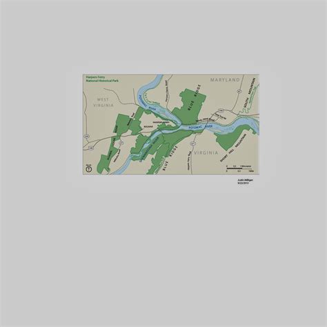 Justin's Class Blog: Lab #3 Harpers Ferry Map