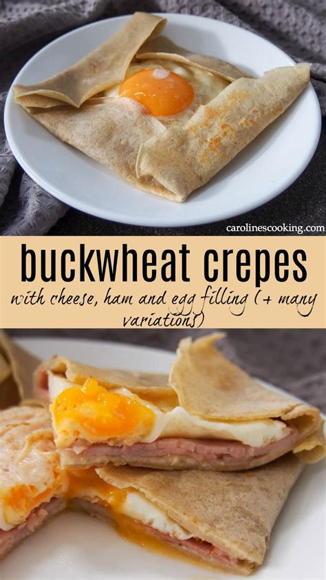 Buckwheat crepes - Caroline's Cooking