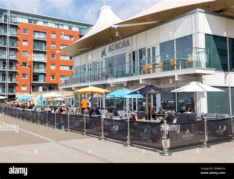 Aurora waterfront restaurant modern architecture, Wet Dock ...