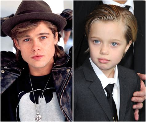 Shiloh Jolie-Pitt is Brad Pitt's Mini-Me — See 10 Photos That Prove It! - Life & Style