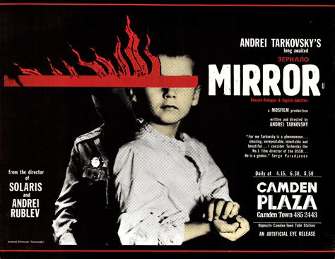 Movie Poster of the Week: Andrei Tarkovsky’s “Mirror” on Notebook | MUBI