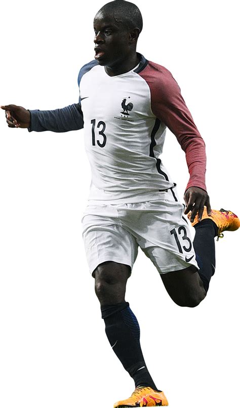 N'Golo Kanté France football render - FootyRenders