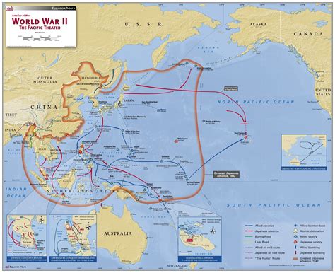 Pacific Theater Ww2 Battle Map