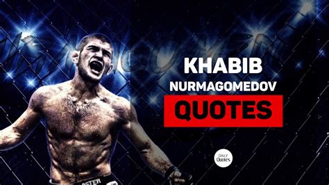 Khabib Nurmagomedov - Quotes - YouTube