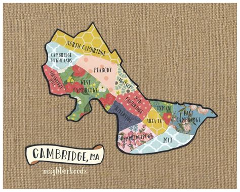 Map Of Massachusetts | Boston Map Pdf | Map Of Massachusetts Towns - Printable Map Of Cambridge ...