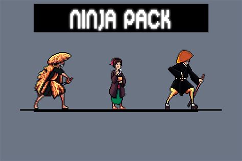 Free Ninja Sprite Sheets Pixel Art Download - CraftPix.net