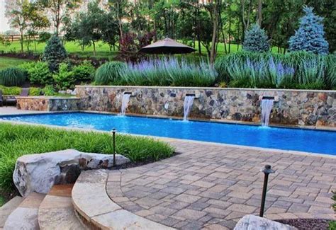 Types and Uses of Pool Retaining Walls ... | Swimming pools backyard landscape, Pool retaining ...