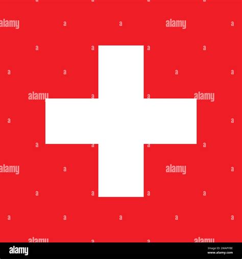 High detailed flag of Switzerland. National Switzerland flag. Europe ...