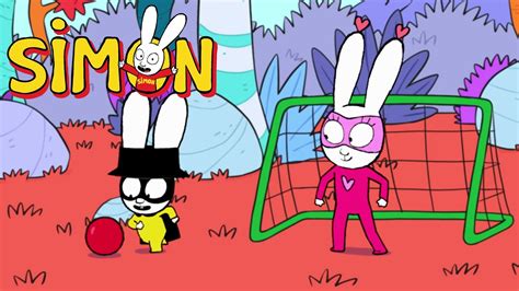 Simon Super Rabbit *Super Hero Football* New Season 4 Full Episode [Cartoons for Children] - YouTube