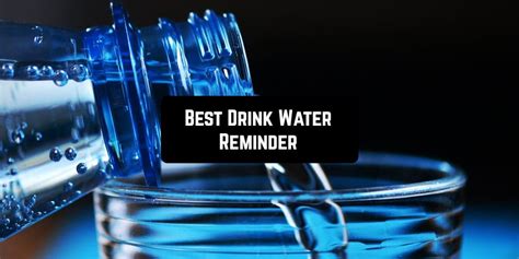 11 Best Drink Water Reminder Apps for Android & iOS | Free apps for Android and iOS