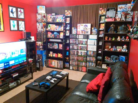 $2.50 shelves go a long way for a game room! in 2020 | Video game rooms ...