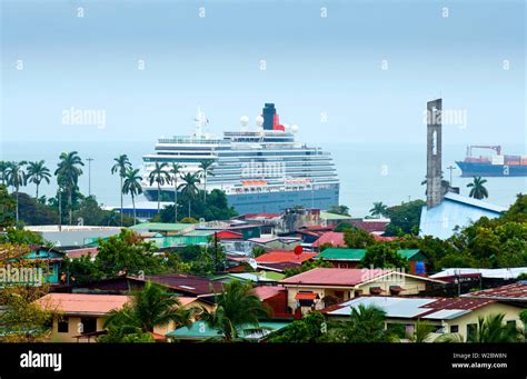 Costa Rica, Puerto Limon, Cruise Ship, Queen Victoria, Caribbean Port ...