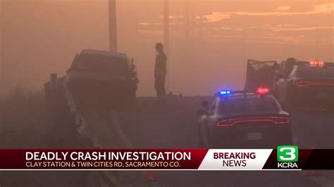 1 killed in rollover crash in Sacramento County, CHP says - YouTube