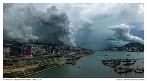 Hong Kong Storm Breaking Over The Bay - This is Hong Kong | Hong kong ...