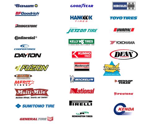 Tire Brands