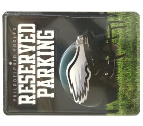 Philadelphia Eagles Sign Metal Parking - Sports Fan Shop