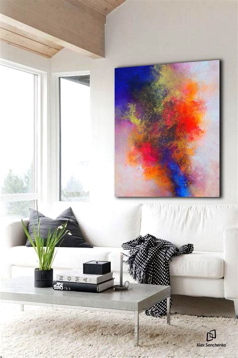 Large Wall Art Original Abstract Painting for Decor Contemporary Wall Art Modern Art Extra Large ...