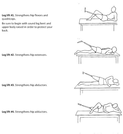 Lower extremity amputee exercise