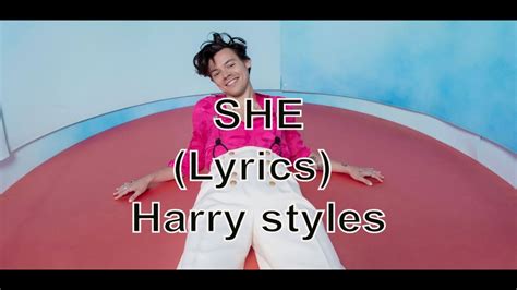 Harry Styles - She (Official Lyrics) - YouTube