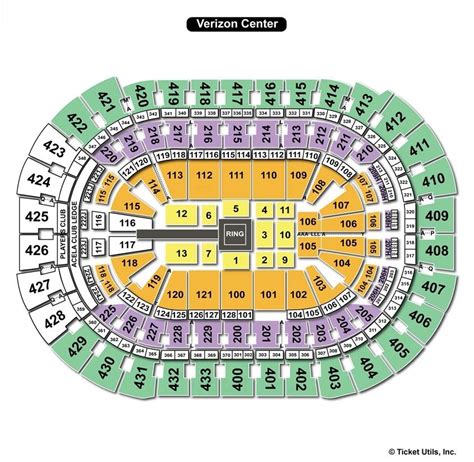 Capital One Arena, Washington DC | Seating Chart View